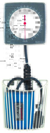 Sphygmomanometer Aneroid with Basket Calibrated  .. .  .  